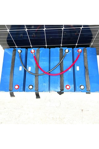 2 Adet 25 Mm2 Akü Paralel Bağlantı Kablosu 200 Cm Pabuçlu