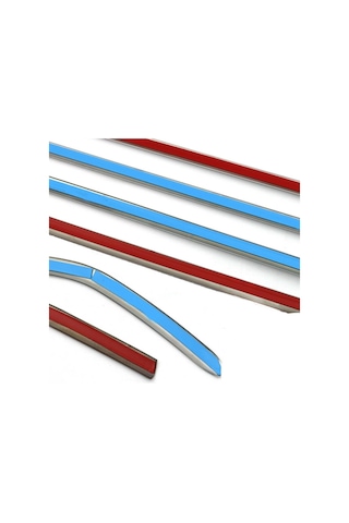 Ford Focus 3 Sedan Krom Cam Çerçevesi 2011-2013