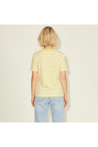 Jjxx Anna Ss Reg Every Stripe Kadın Sarı Tişört