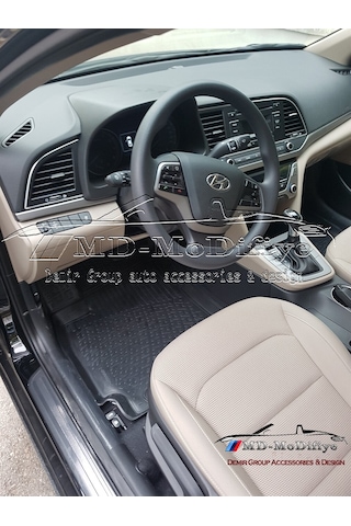 Hyundai Elantra Paspas. Yeni Elantra 3D Havuzlu Paspas. 2016-