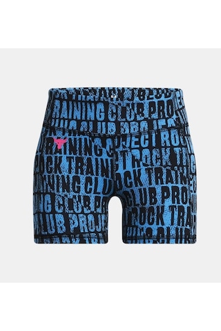 Under Armour Kız Çocuk Project Rock Middy Baskılı Şort 1384075-001