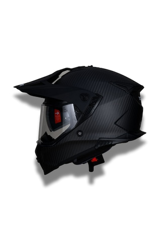 Yohe FG601 Çift Vizör Full Face Motosiklet Kaskı Mat Siyah