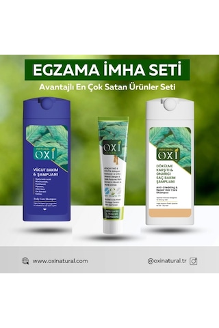 Oxi Natural İmha Seti 3 Ürün Normal Oxi Natural İmha Seti 3 Ürün Normal