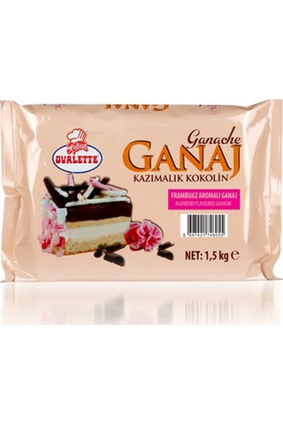 Katsan Ovalette Frambuaz Ganaj Çikolata 1500 G Katsan Ovalette Frambuaz Ganaj Çikolata 1500 G