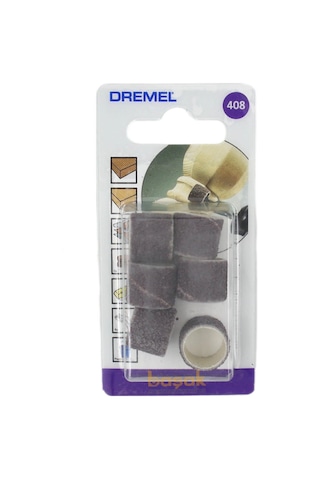Dremel 408 Bant Zımpara 6 Adet 13 Mm 60 Kum