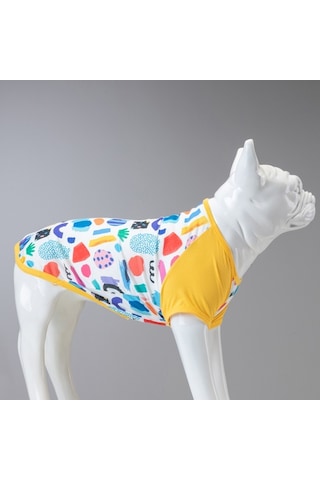 Art Küçük, Orta Ve Büyük Irk Köpek Tshirt