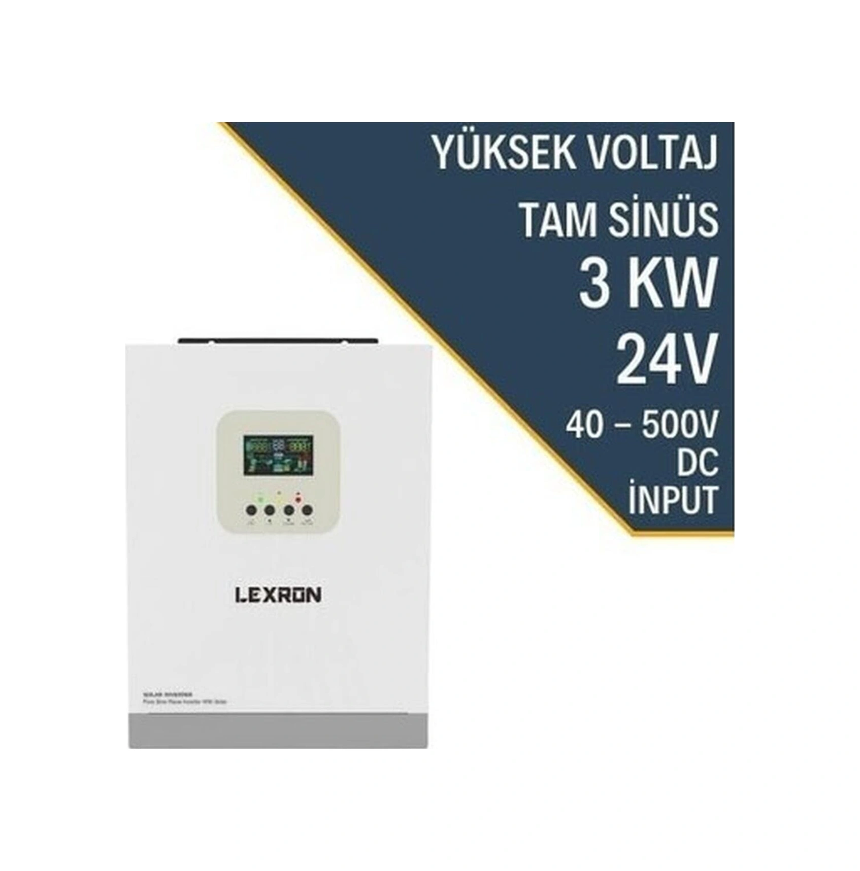 Lexron Lexron 3kw Hv Mppt 40-500 Pv Input Akıllı Inverter Ea94016247