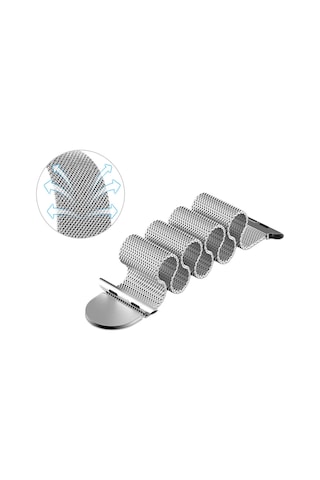 E2M Apple Uyumlu  Watch 38-40MM KRD-01 METAL HASIR LACIVERT KORDON