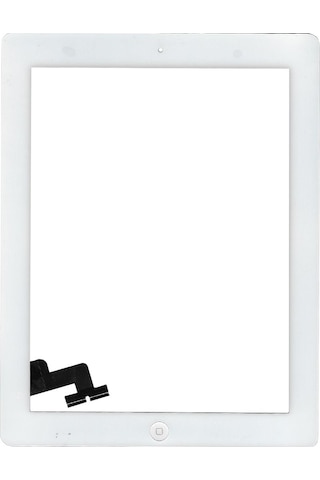 Apple Uyumlu iOS İpad 2 A1396 Butonlu Dokunmatik Beyaz