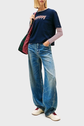 Tommy Jeans Bayan T Shirt Dw0dw22563 C1g Lacivert Lacivert