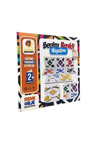 Moon Beavers Benim Renkli Hayatım Ahşap Eğitici Oyun