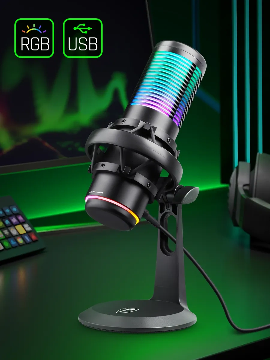 Defender Pulsar Gmc Pc İçin Oyun Mikrofonu Stüdyo 260807685