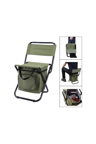 Prestigegoods Portatif Katlanır 6'lü Depolama Alanı Kamp Sandalyesi Mavi, Sanbuyos Listesi Mavi