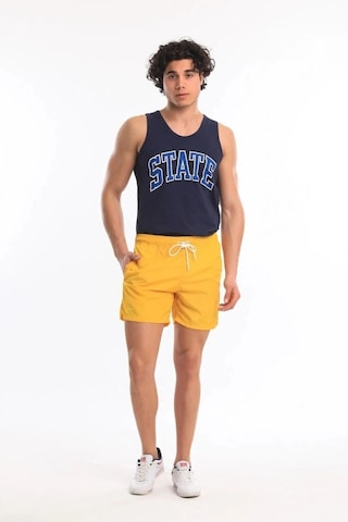 Superfly Swimshort Erkek Sarı Şort 21678-22 Siyah