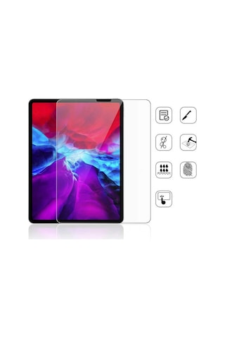 Apple Uyumlu iPad Air 4 10.9 Tablet Temperli Cam Ekran Koruyucu A2072 A2