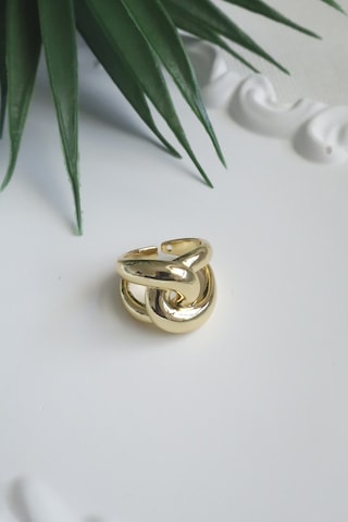 Kadın Yüzük İç İçe Düğüm Ayarlanabilir Yüzük Çok Renkli