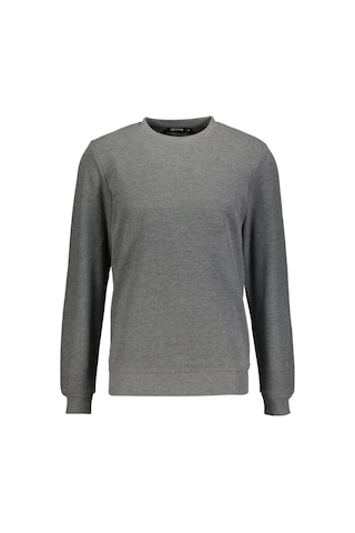 Cazador Slim Fit Pamuk Karışımlı Selanik Örgü Sweatshirt Antrasit