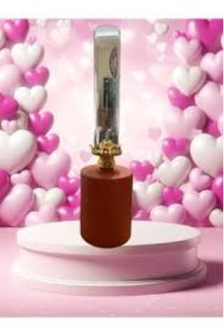 Muunart Premium Serisi Gaz Lambası - Mat Turuncu