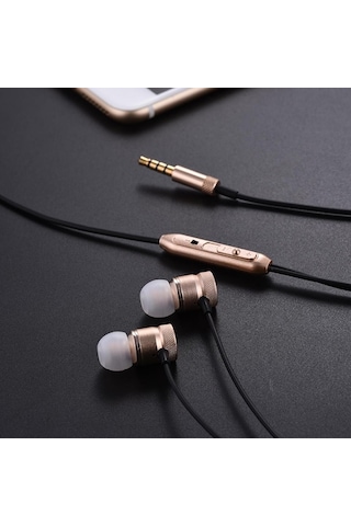 Ally Magic Saound Metal Piston Mikrofonlu Kulak İçi Kulaklık