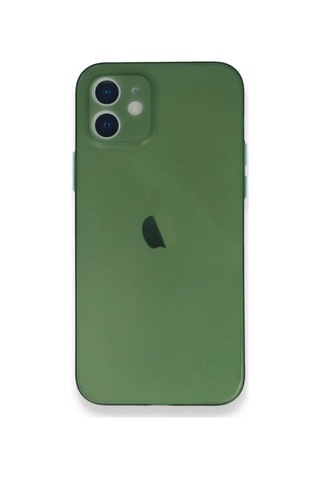 Apple iPhone Uyumlu 12 Mini Kılıf Pp Ultra İnce Kapak - Yeşil
