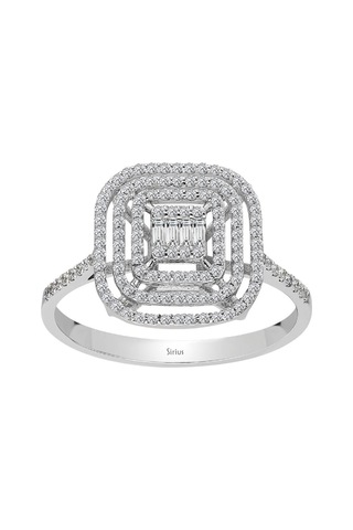 Sirius 0,39 Karat Baget Pırlanta Yüzük 0804R0405