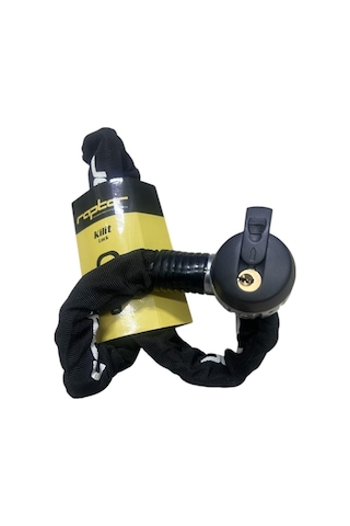 Raptor Bisiklet Anahtarlı Zincir Kilit 90cm - 6mm Kalınlık