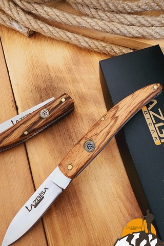 Zeytin Sap Kamp Çakısı Outdoor Piknik Çakısı Bahçe Çakısı Çkx-348 Çok Renkli