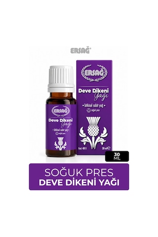 Ersağ Soğuk Pres Deve Dikeni Yağı 30 ML