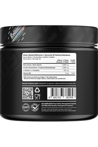 Kingsize Nutrition Beta Ala 9 Complex 160 Tablet