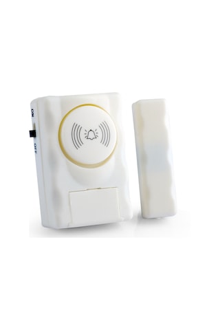 Neevoyu Ws-01 Model Ev Ofis Dükkan Kablosuz Pencere Kapı Alarm Sensörü 90db Sesli Giriş Koruma Cihazı