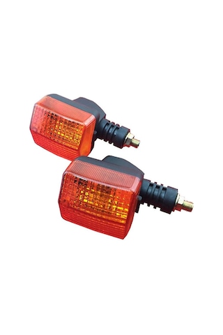 Padalink Honda 125 Cbt İçin Abs Malzemeden Sarı-siyah Sinyal Lambası Çifti