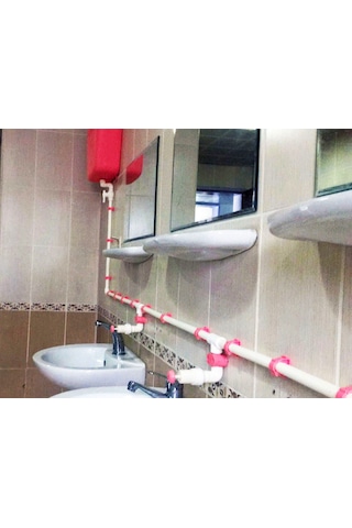 MERKEZİ SİSTEM DEPOLU SABUNLUK 10KG 2 MUSLUKLU BUTONLU