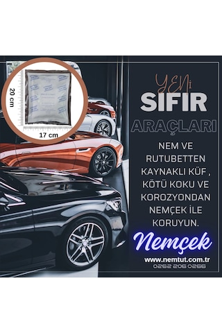 Nemçek Nem Alıcı Tutucu Rutubet Giderici Önleyici Korozyon Önleyici Koku Giderici 250 GR X (10 Paket)