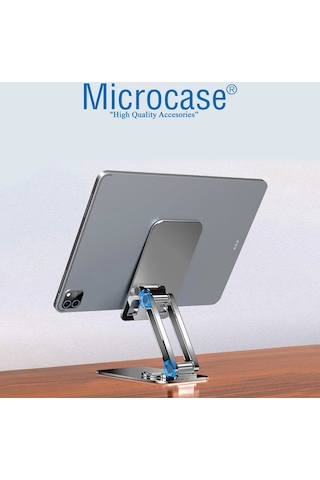 Microcase AL3758 360 Döner Uzayabilir Masaüstü Telefon Tablet Stand Metal