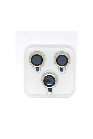Apple Uyumlu iPhone 13 Pro Max Lens Kamera Koruyucu Altın 90180641