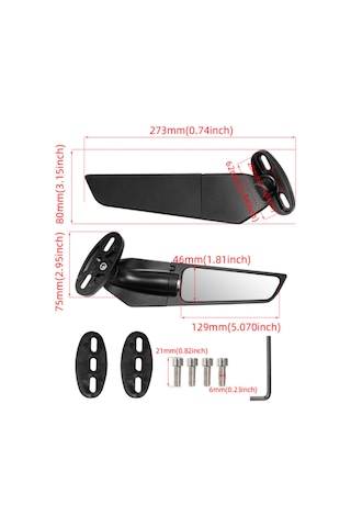 H2 Unıversal Ayna Büyük Boy 28 Cm