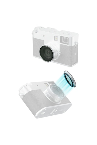 Smallrig - 5392 Fujifilm X-half Uyumlu Gümüş Uv Filtre