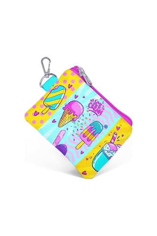 Coral High Mixed Dondurma Bozuk Para Çantası - Kız Çocuk