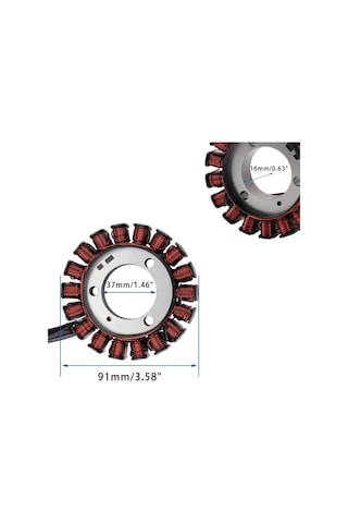 Kangfufeng Yamaha Mt125 Mt-125 Abs Wr125 İçin Motosiklet Stator Bobini