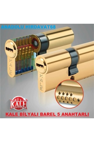 Kale Barel 164 Bne 68 Mm Saten Bilyalı Barel Kilit Göbegi Bareli N11.1626
