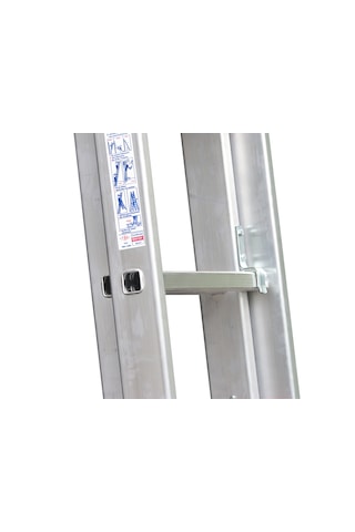 2 Parçalı Alüminyum Sürgülü Merdiven 2x8 Basamaklı Asm.02 250 Cm'ye Kadar