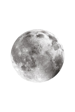 Round Space Collection Ay 500 Parça Yuvarlak Puzzle 35108 clemen