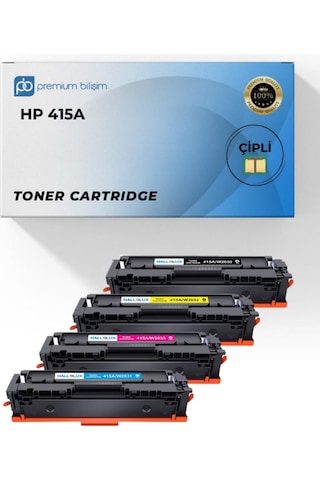 415a Çipli Uyumlu Set - Hp Color Laserjet Pro M479fnw M479fdw M479fdn M479dw M454dw M454dn 415a Çipli Uyumlu Set - Hp Color Laserjet Pro M479fnw M479fdw M479fdn M479dw M454dw M454dn