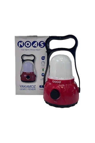 Noas Yakamoz 7 Watt Şarjlı Ledli Gemici Dimlenebilir El Feneri 560 Lümen Yl05-2001 Çok Renkli