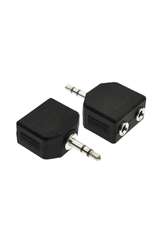 3,5mm Stereo Jack Çoklayıcı - 3,5mm Kulaklık Çoklayıcı (20cm)