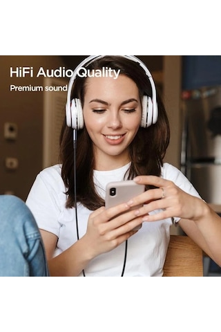 Joyroom Sy-a06 Ses Aktarım Çevirici Aux Audio Kablo Lightning Den 3.5mm