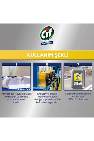 Cif U-pro Endüstriyel Bulaşık Deterjanı 10 L