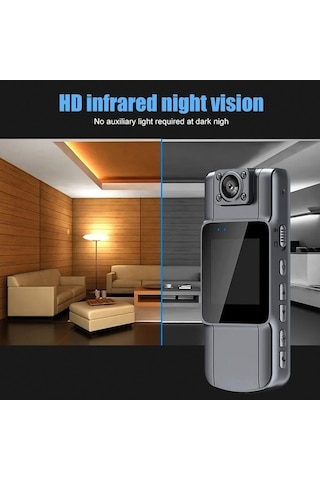 Pazly 4k Uhd Mini Vücut Kamerası - Gizli Kayıt, Hallow D12552-1, Kırmızı, Gizli Video Çekim - Lemestar Mağazası İle, Hızlı Ve Güvenli Kayıt Deneyimi