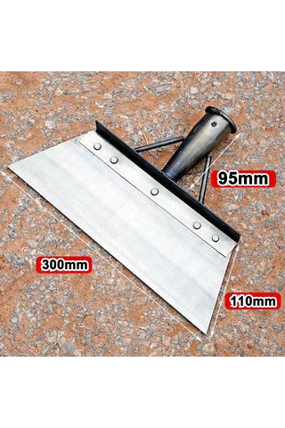 Neevoyu Çelik Multifonksiyonel Temizlik Pala - Gıda, Bahçe, Sokak İçin Dayanıklı, 30 Cm Uçlu Hızlı Kaldırma Aracı