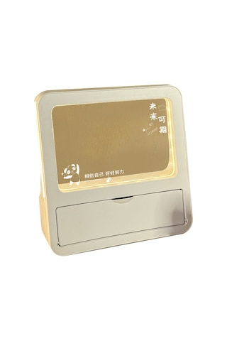 Aurora 3d Kalemlik Gece Lambasıyaratıcıilham Ahşap - Şeffaf